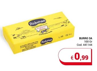 Centro Cash BURRO 3A 100 Gr offerta