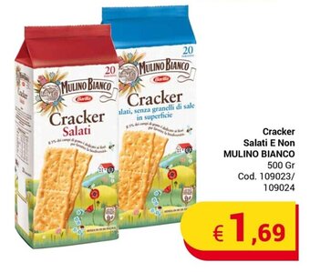 Centro Cash Cracker Salati E Non MULINO BIANCO 500 Gr offerta