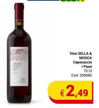 Centro Cash Vino SELLA & MOSCA Capocaccia I Piani 75 Cl offerta
