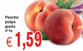 Coal Pesche polpa gialla offerta