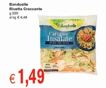 Bonduelle Ricetta Croccante g 230