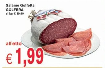 Coal Salame Golfetta GOLFERA offerta