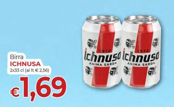 Supermercati Nonna Isa Birra ICHNUSA 2x33 cl offerta