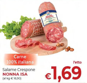 Salame Crespone NONNA ISA