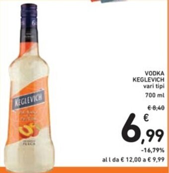Spazio Conad VODKA KEGLEVICH vari tipi 700 ml offerta