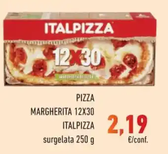 Spazio Conad PIZZA MARGHERITA 12X30 ITALPIZZA surgelata 250 g offerta
