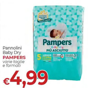 Supermercati Nonna Isa Pannolini Baby Dry PAMPERS varie taglie e formati offerta