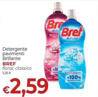 Supermercati Nonna Isa Detergente pavimenti Brillante BREF floral, classico 1,25 It offerta