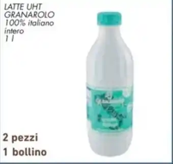 Spazio Conad LATTE UHT GRANAROLO 100% italiano intero 1 l offerta