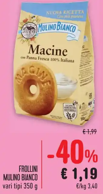 Spazio Conad FROLLINI MULINO BIANCO vari tipi 350 g offerta
