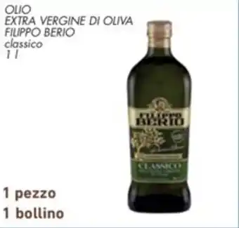 Spazio Conad OLIO EXTRA VERGINE DI OLIVA FILIPPO BERIO classico 1 l offerta