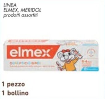 Spazio Conad LINEA ELMEX, MERIDOL prodotti assortiti offerta