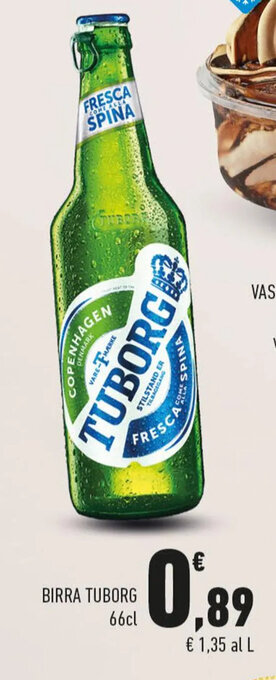 Conad BIRRA TUBORG 66cl offerta