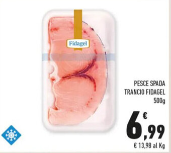 Conad PESCE SPADA TRANCIO FIDAGEL 500g offerta