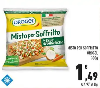 Conad MISTO PER SOFFRITTO OROGEL 300g offerta