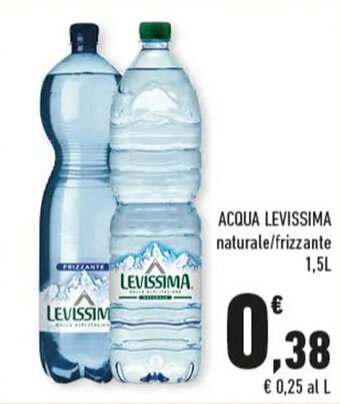 Conad ACQUA LEVISSIMA naturale/frizzante 1,5L offerta