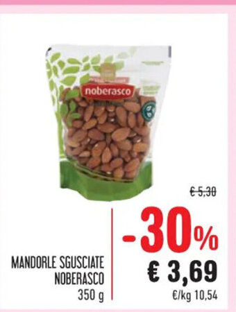 Spazio Conad MANDORLE SGUSCIATE NOBERASCO 350 g offerta
