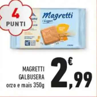 Conad MAGRETTI GALBUSERA orzo e mais 350g offerta