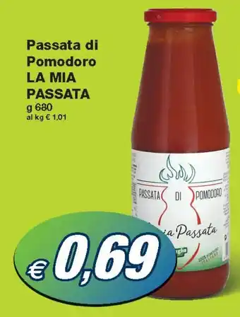 Prix Quality Passata di Pomodoro LA MIA PASSATA g 680 offerta