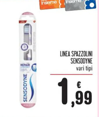 Spazio Conad LINEA SPAZZOLINI SENSODYNE vari tipi offerta
