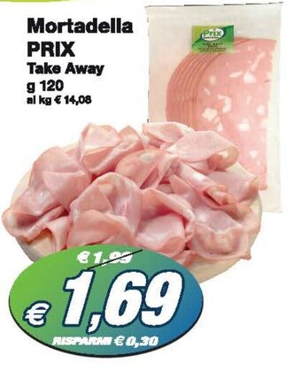 Prix Quality Mortadella PRIX Take Away g 120 offerta