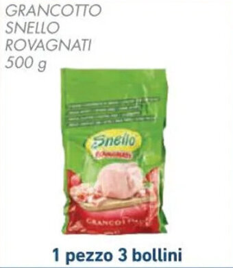 Spazio Conad GRANCOTTO SNELLO ROVAGNATI 500 g offerta