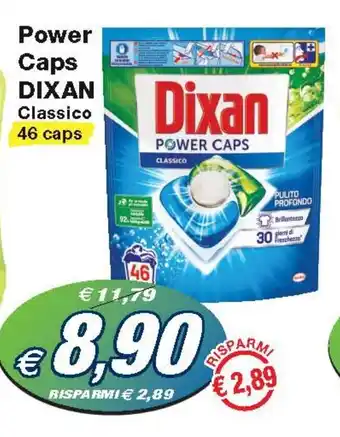 Prix Quality Power Caps DIXAN Classico 46 caps offerta