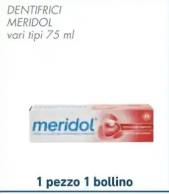 Spazio Conad DENTIFRICI MERIDOL vari tipi 75 ml offerta