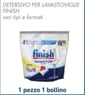 Spazio Conad DETERSIVO PER LAVASTOVIGLIE FINISH vari tipi e formati offerta