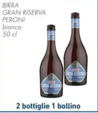 Spazio Conad BIRRA GRAN RISERVA PERONI bianca 50 cl offerta