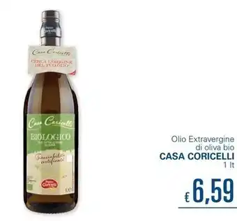 Unes Casa coricelli olio extravergine di oliva bio 1lt offerta