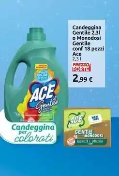 Carrefour Iper Ace candeggina gentile offerta