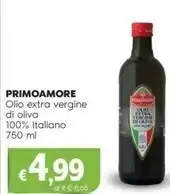 Quick Sisa Primoamore olio extra vergine di oliva 100% italiano offerta