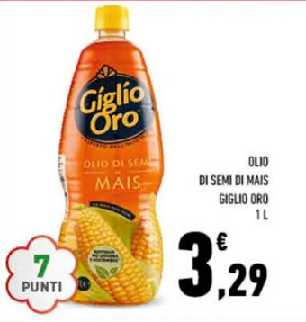 Conad OLIO DI SEMI DI MAIS GIGLIO ORO 1 L offerta