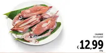 Spazio Conad CALAMARI decongelati offerta