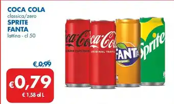 Coca cola/ sprite fanta