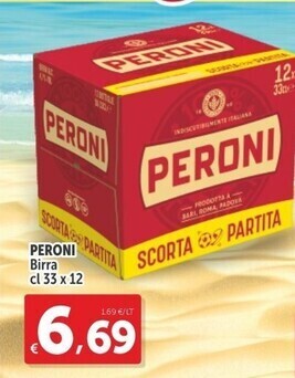 Carrefour Express Peroni birra offerta