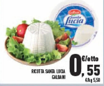 Conad RICOTTA SANTA LUCIA Galbani offerta