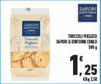 Conad TROCCOLI PUGLIESI SAPORI & DINTORNI CONAD 500 g offerta