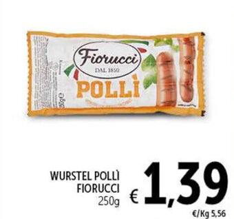 Spazio Conad WURSTEL POLLI FIORUCCI 250g offerta