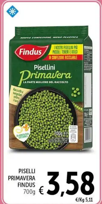 Spazio Conad PISELLI PRIMAVERA FINDUS 700g offerta