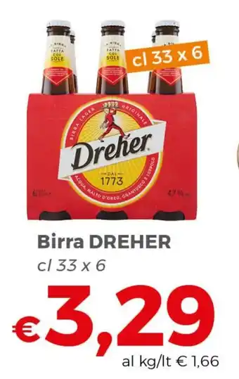 Birra DREHER cl 33 x 6
