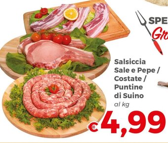 Tocal Salsiccia Sale e Pepe / Costate / Puntine di Suino offerta