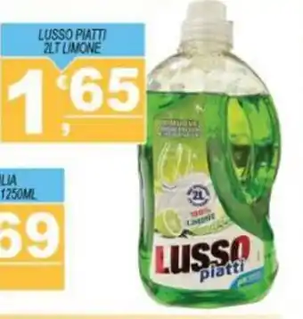 LUSSO PIATTI 2LT LIMONE
