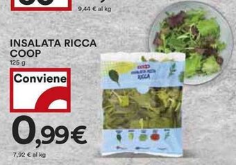 Coop INSALATA RICCA COOP 125 g offerta