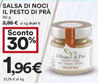 Coop SALSA DI NOCI IL PESTO DI PRÀ 90 g offerta