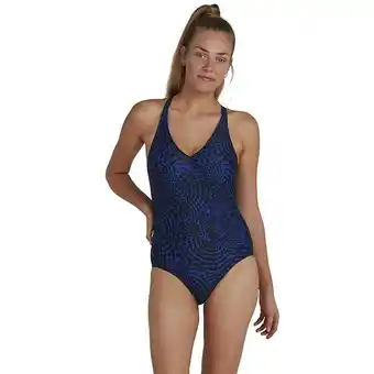 Decathlon Costume da bagno donna 1 pezzo stampato speedo lexi offerta