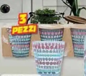 Risparmio Casa BICCHIERE ACQUA 3PZ 270CC BINGO CERVE offerta