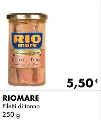 Iper Tosano RIOMARE Filetti di tonno 250 g offerta