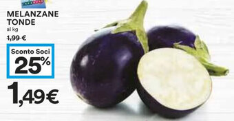 Coop MELANZANE TONDE offerta
